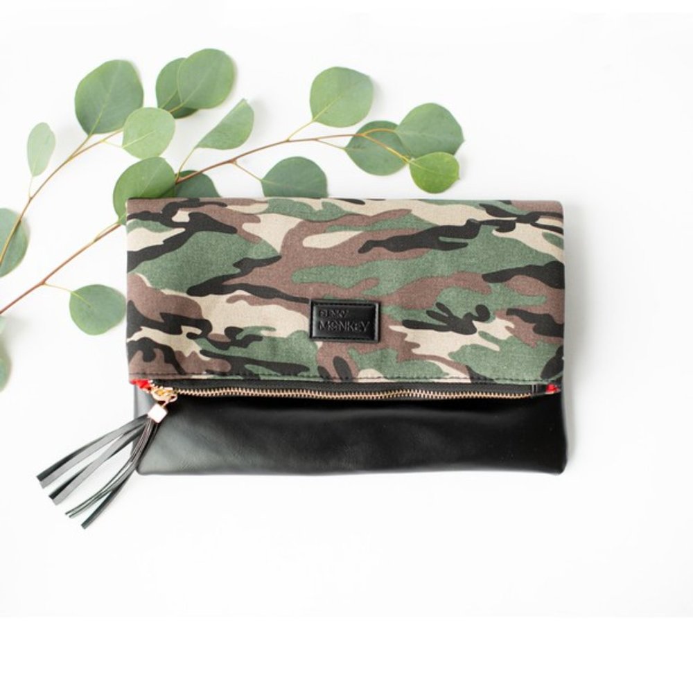 Camouflage Clutch Bag